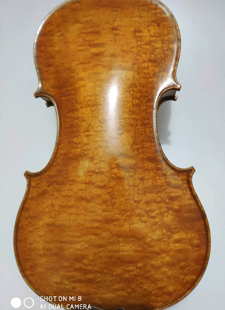 4/4成人歐料旋切花紋琴