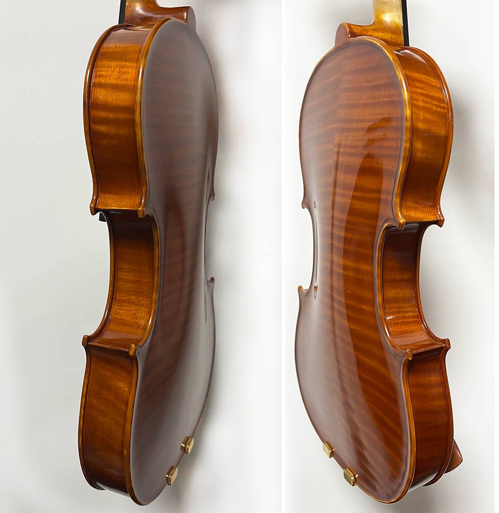 透明蜂蜜色歐料小提琴